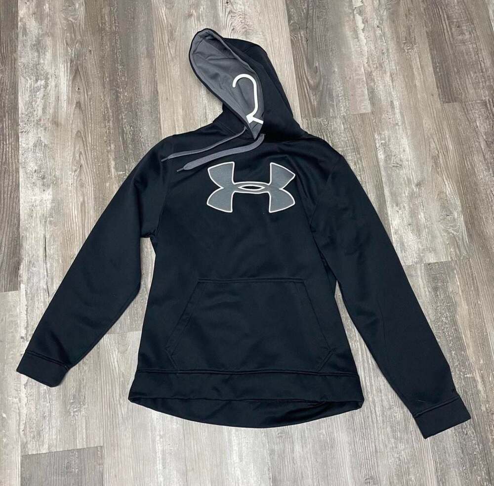 Under Armour Loose Fit Hoodie Black Size Medium